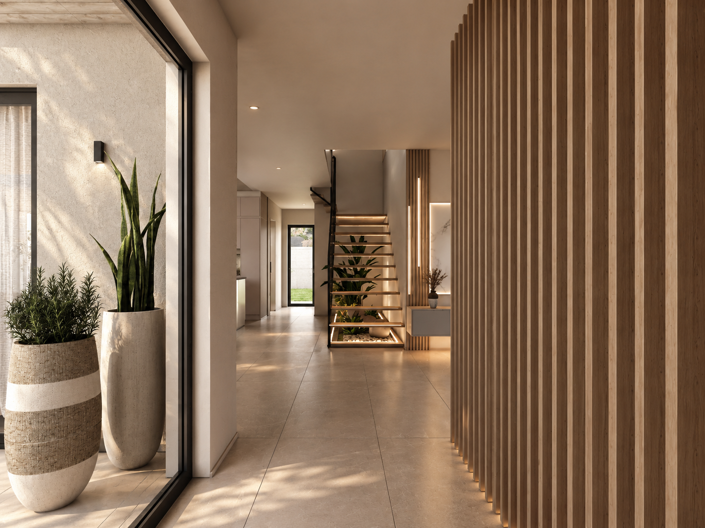 INTERIOR DE MADERA — Villa Origen, vivienda unifamiliar en Benahavís, Malaga