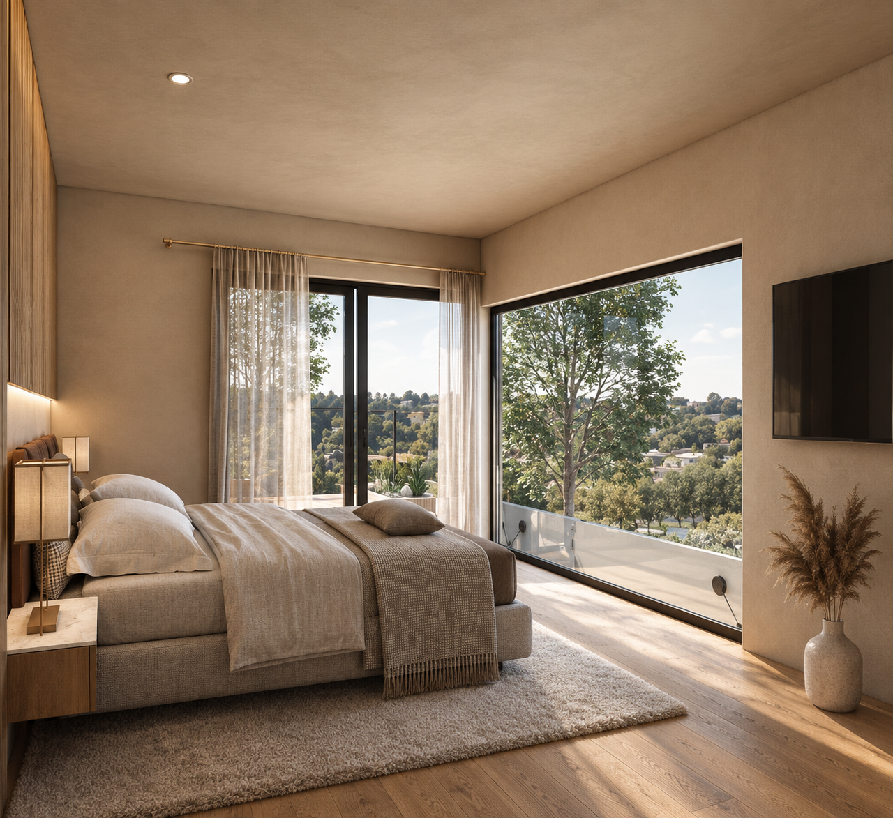 DORMITORIO 1 — Villa Origen, vivienda unifamiliar en Benahavís, Malaga