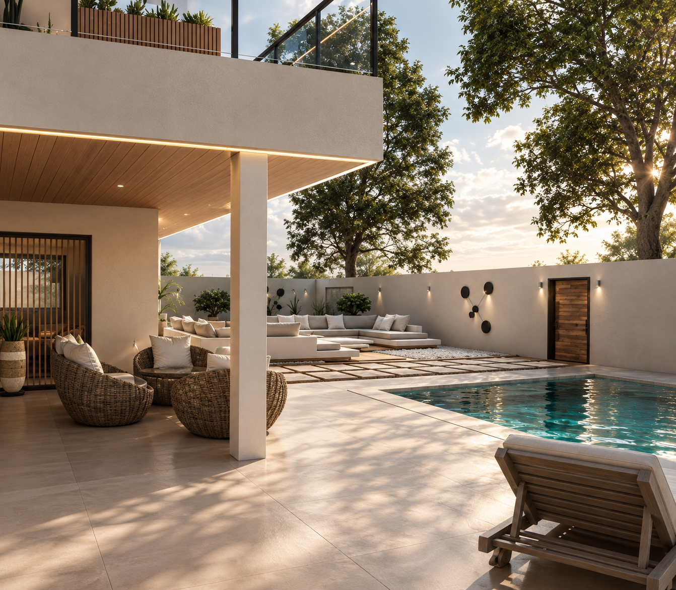 ZONA EXTERIOR — Villa Origen, vivienda unifamiliar en Benahavís, Malaga